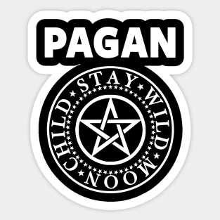 Wiccan Shirt & Wicca T-Shirt - Pagan shirt Sticker